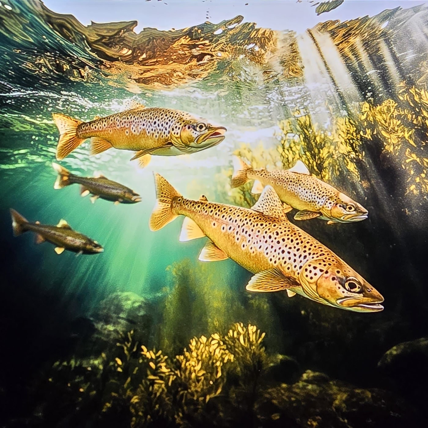 Fischzucht Rusch - Bachforellen, Regenbogenforellen